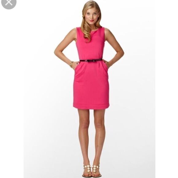 Lilly Pulitzer Sz XS Pink Sleeveless Dress - Picture 1 of 7